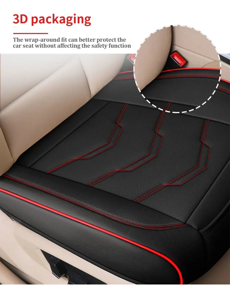 Housse de siège de voiture de luxe en cuir PU - SEAMETAL