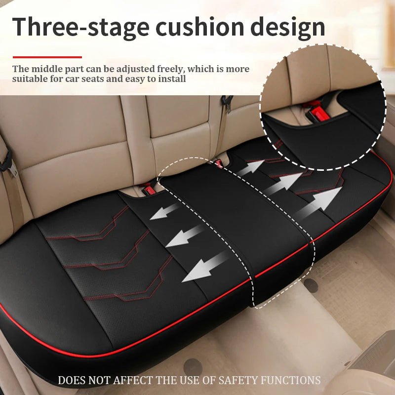 Housse de siège de voiture de luxe en cuir PU - SEAMETAL