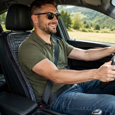 couvre siege avant voiture confort optimal homme confortable volant voiture
