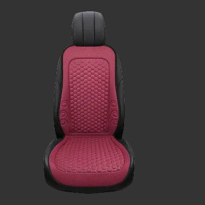 HOUSSE SIEGE AUTO polyester respirante rouge