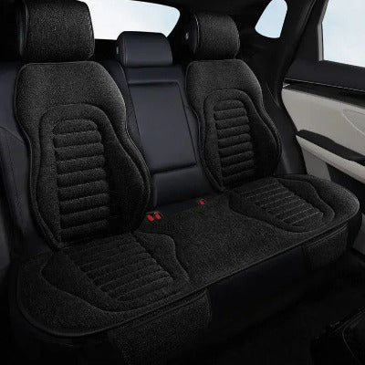 Housse de voiture siège arrière noir ajoutant touche biologique haut gamme intérieur voiture