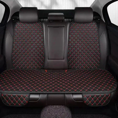 Housse de voiture siège arrière noir rouge