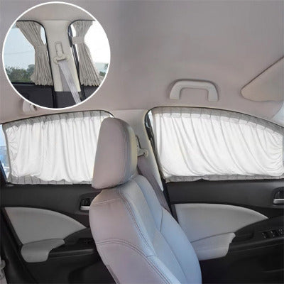 Pare soleil grise réglable pour fenêtre latérale voiture