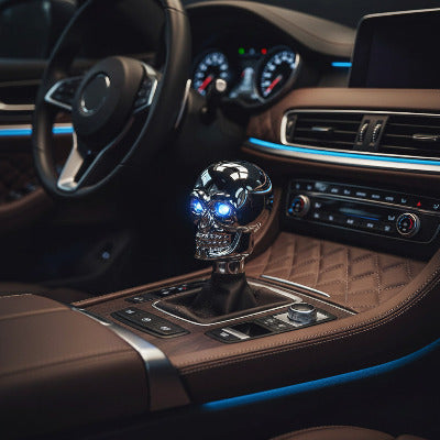Pommeau de levier de vitesse yeux bleu