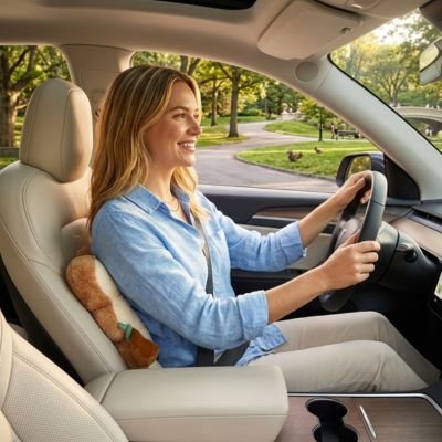Coussin lombaire voiture