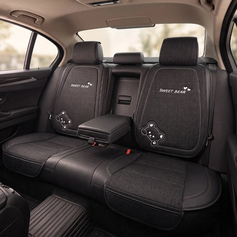 Couvre siege auto en lin offrant style elegant moderne pour votre vehicule