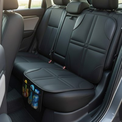 couvre siège pour voiture surface rembourrée recouvrant entièrement assise et dossier  