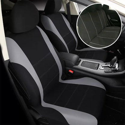housse de voiture noir gris offrant texture douce et aspect élégant