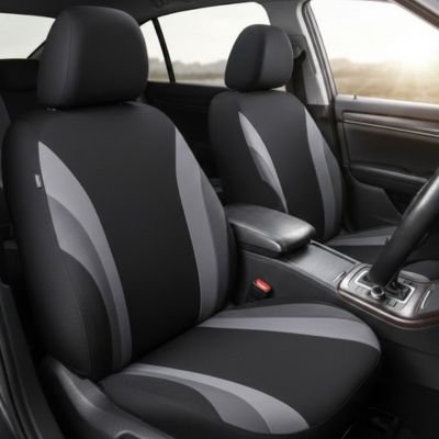 housse siege pour voiture couleur grise raffinée 