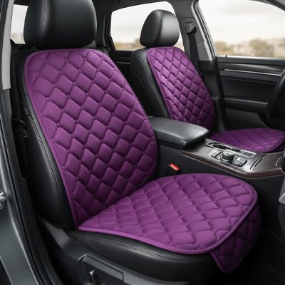housse voiture violet protection ciblée dossier et assise siège origine