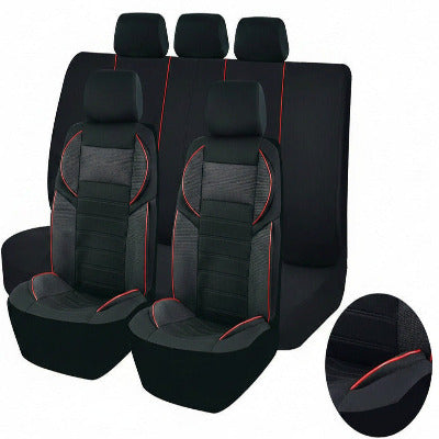 housse pour siege de voiture noir rouge