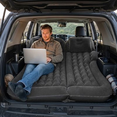 Matelas gonflable voiture
