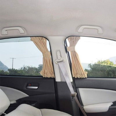 Pare soleil beige réglable à sangle pratique vitres fenêtres basses