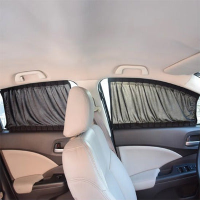 Pare soleil noir confortable  fenêtre latérale voiture 