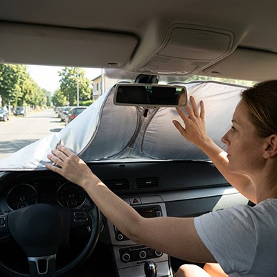 Pare soleil voiture installation facile