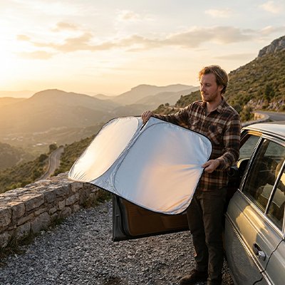 Pare soleil voiture pratique