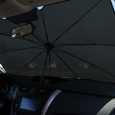 Pare soleil voiture sur pare brise avant voiture 