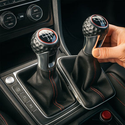 Pommeaux levier de vitesse design balle de golf rénovation élégante habitacle voiture   
