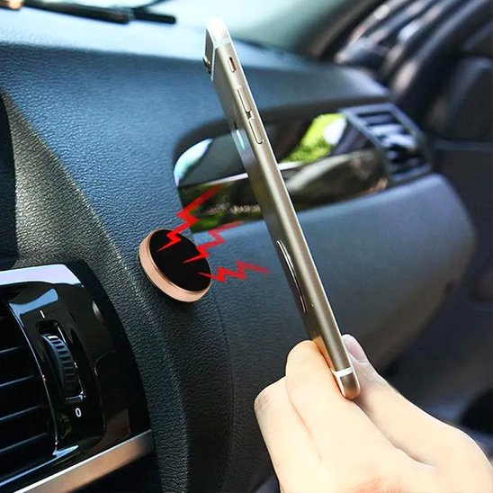 Support téléphone voiture magnétique fixation  puissante telephone avec  aimant haute performance