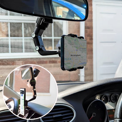 support voiture pour telephone rotation 360 degrés basculement facile mode paysage et portrait