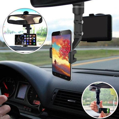 support voiture pour telephone rotation 360 degrés compatible avec toutes tailles smartphones