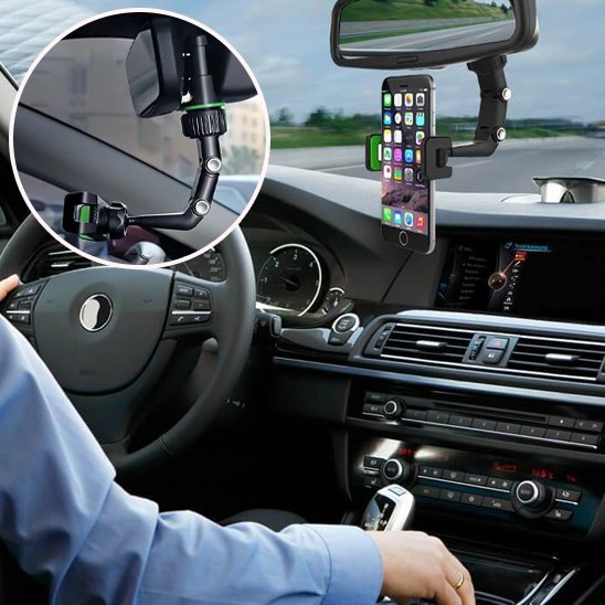 support voiture pour telephone s'harmonise avec design intérieur voiture  